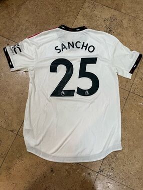 Adidas Manchester United FC 2022/23 Away Authentic Soccer Jersey